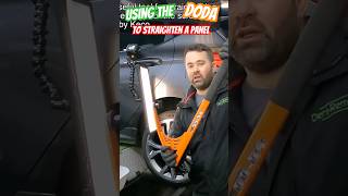 BIG ORANGE TOOL To Pull a Car Arch Out | Paintless Dent Removal
