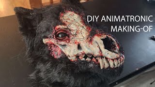 Creating my bloodied wolf mask (Mephisto from Diablo IV)