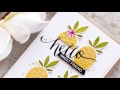 Sweet Friend Pineapple Card