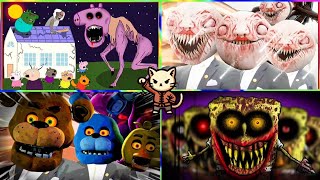 🧽👻 SpongeBob EXE 🆚 🐷😈 Peppa Pig EXE 🆚 🐻🎮 FNAF 🆚 🚂👹 Choo-Choo Charles 🔥Tiles Hop EDM Rush