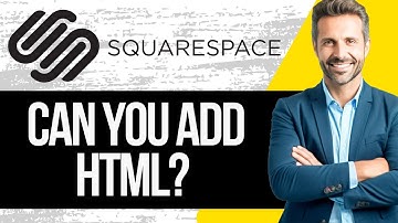 Can You Add Html to Squarespace?
