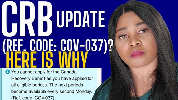 CRB UPDATE: Ref. code: COV-037 Erro on CRA (Canada Revenue Agency) Website