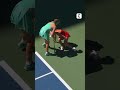 👏 Le fairplay d'Andreeva qui va au secours de son adversaire #usopen #tennis