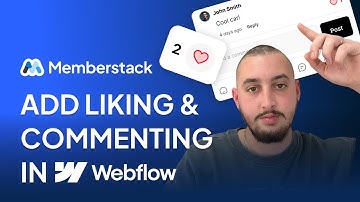 How To Add LIKING + COMMENTING To Your Webflow Site!