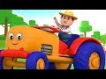 trator para crianças | músicas de veículos para crianças | Tractor Song | Farmees Português
