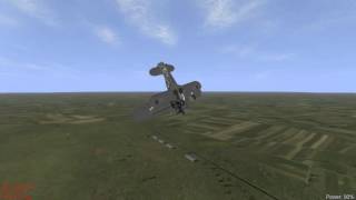 I-153 Takeoff and Awesome Fast Landing
