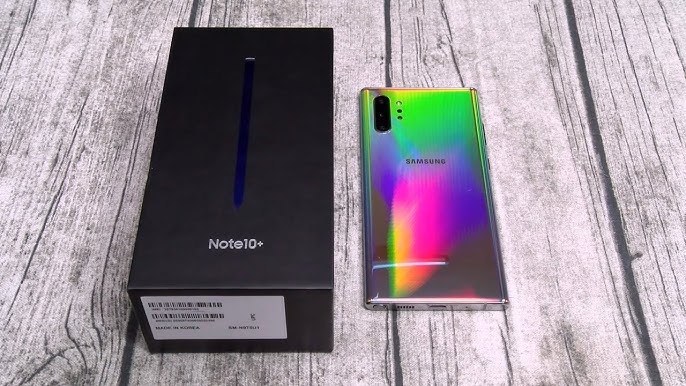 Samsung Note 10+ 5G Unboxing & First Impressions 