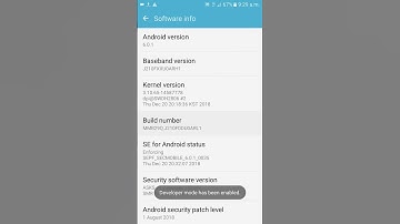 How To Enable Developer Option In Galaxy J2 Pro#Shorts