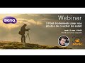 BenQ Webinar: 3 Post-traitements pour vos photos de coucher de soleil (French)