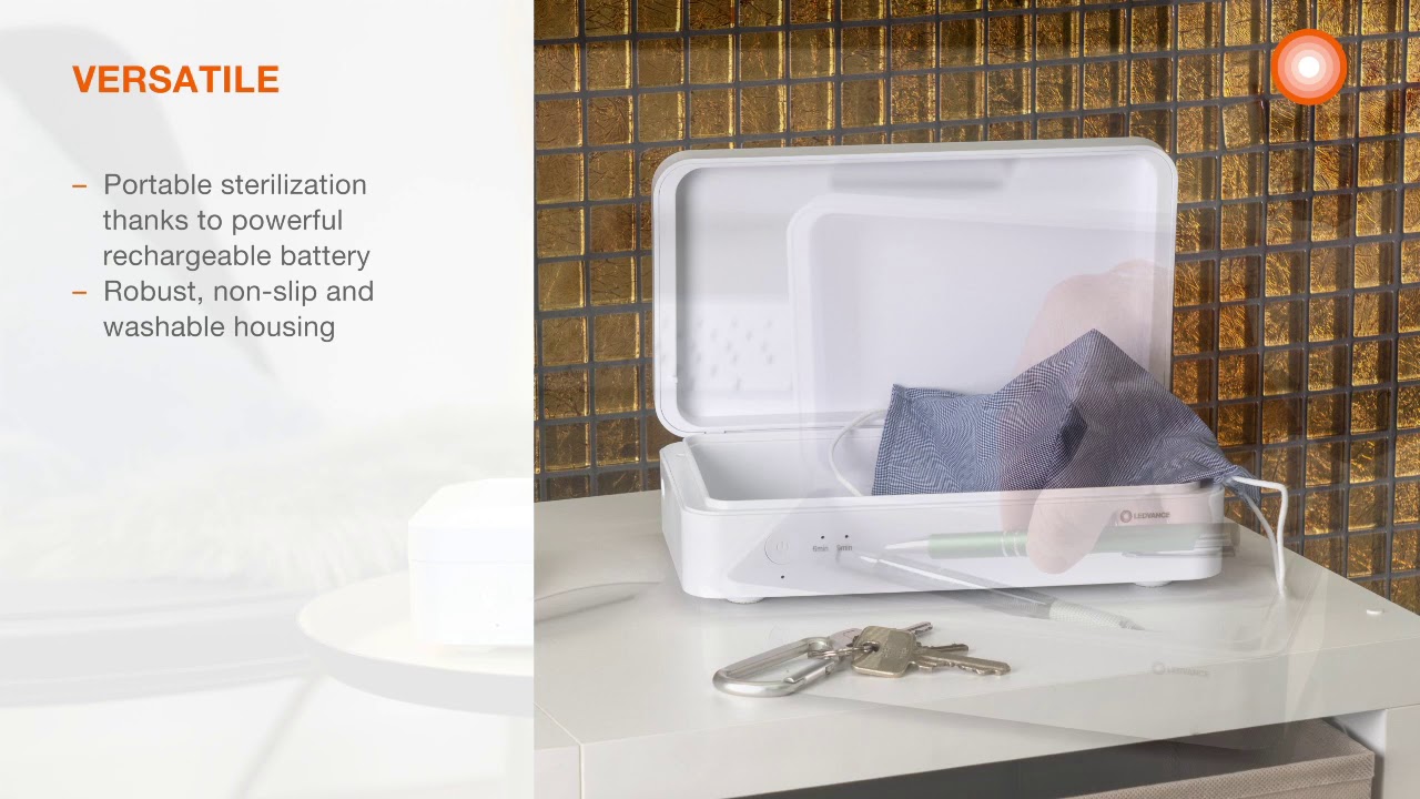 LEDVANCE UV‑C STERILIZATION BOX TO FIGHT VIRUSES AND BACTERIA