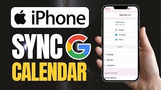 How To Sync Google Calendar With Apple Calendar on iPhone! [2024]