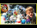 Monster Jam MAD SCIENTIST Beaker Creatures Turns DOGS into DRAGONS! (MONSTER DIRT ARENA & Dragamonz)