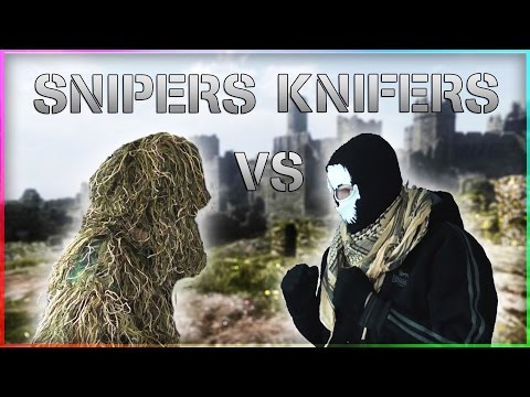 Knifers vs Snipers Rap Battle with BasicallyIdowrk