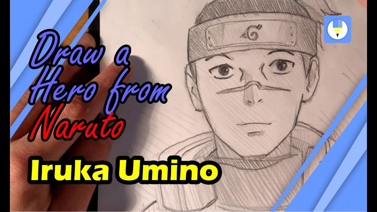 hatake kakashi and umino iruka (naruto and 1 more) drawn by