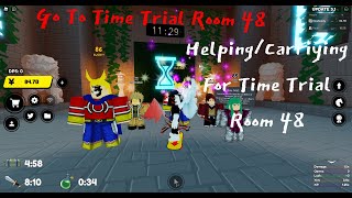 LIVE Anime Fighter Simulator Helping Time Trial Room 48