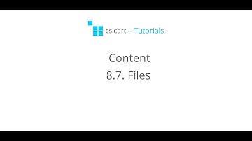 CS-Cart Tutorials. Online Store Content - File Editor