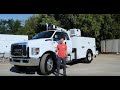 Service Truck Overview - Ford F750 Extended Cab Dominator 2