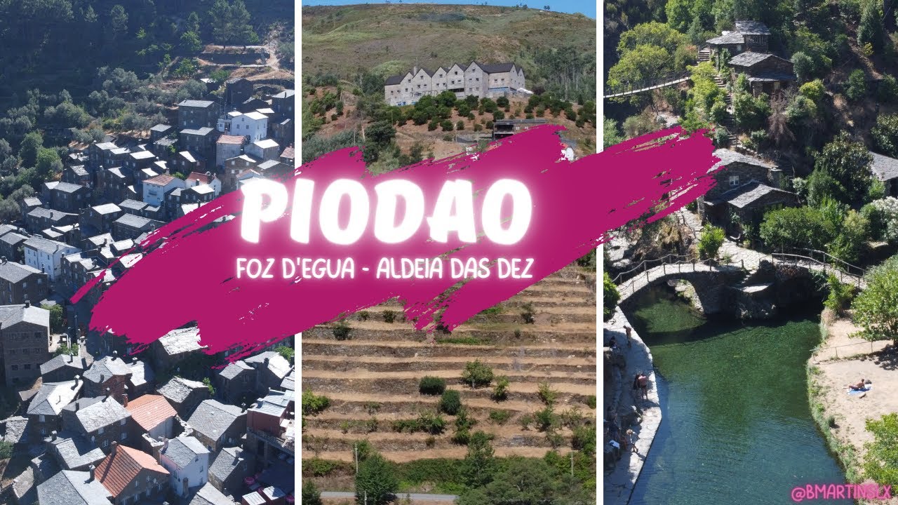 Piodão, Foz d'Egua e Aldeia das Dez: As Aldeias Mais Encantadoras de Portugal por Drone