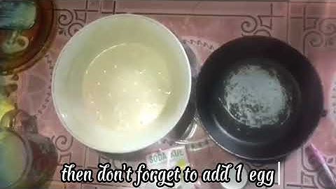 procedure text video about how to make pancakes 