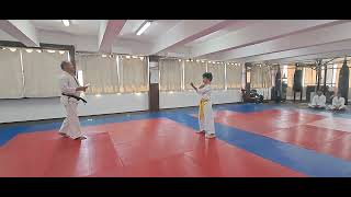 Max's Karate Belt promotion exam 20240512_142443