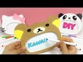 Manualidades KAWAII-Como hacer Rilakkuma,Hello Kitty,Panda KAWAII