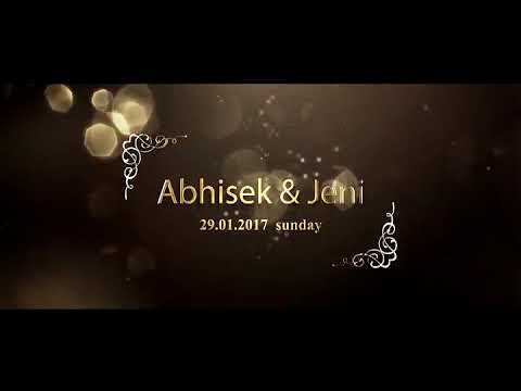 Abhishek And Jeni Wedding Film