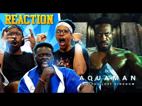 Aquaman and the Lost Kingdom Trailer Reaction