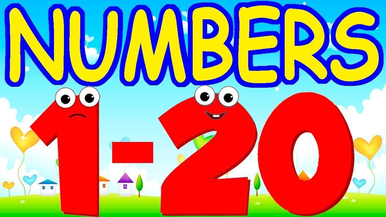 1 To 20 Number 1 To 20 Spelling Baby Pre Primary School 1to 20