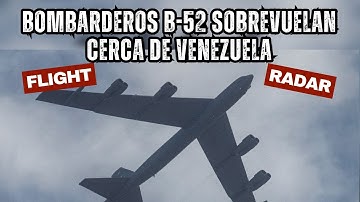 Bombarderos estadounidenses B-52 sobrevuelan muy cerca de Venezuela
