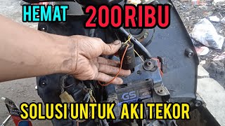 EFEK PASANG ELCO UNTUK PENGUAT AKI MOTOR