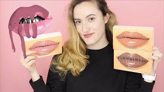 Kylie Cosmetics | You Glow Girl, 1 of a Kind, Lovestruck Lip Sets | Lip Swatches & Swatch Comparison