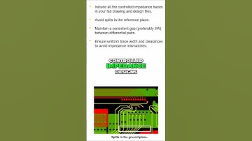 Controlled impedance tips