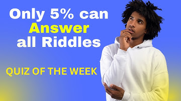 Riddles Quiz | Can You Solve These Tricky Brain Teasers?