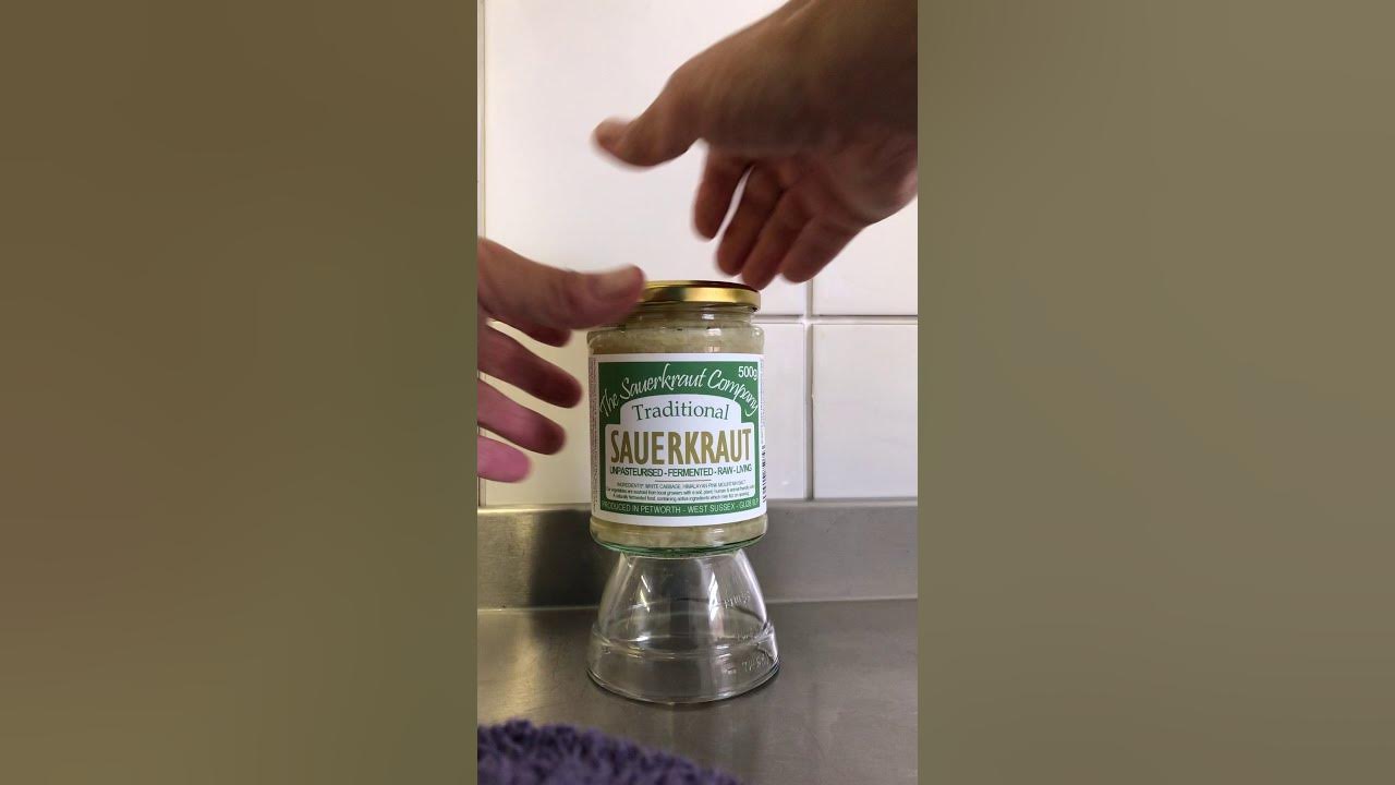 Fermented Sauerkraut Excess Co2 gas overflow YouTube