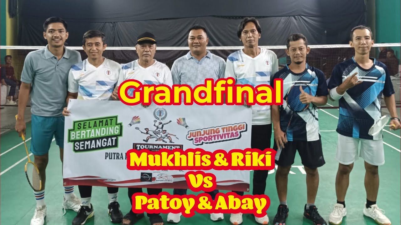 Grand Final PPS Cup1 • Mukhlis & Riki Vs Patoy & Abay 