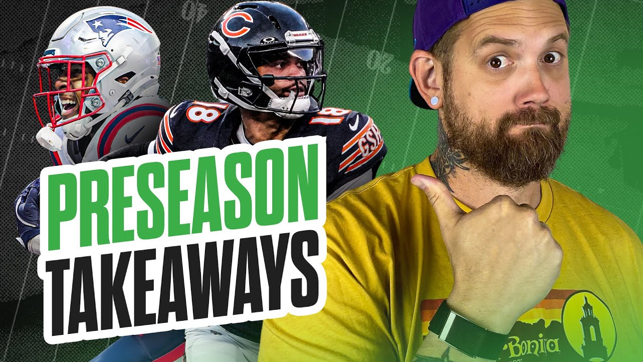 32 Preseason Takeaways + Key Questions | Fantasy Football 2025 - Ep. 1784