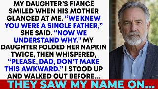 They Mocked Me for Being a Single Dad… Until They Saw My Name on the …