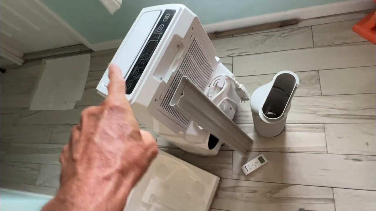 How to breakdown and store Zokop 12000 btu portable air conditioner YouTube