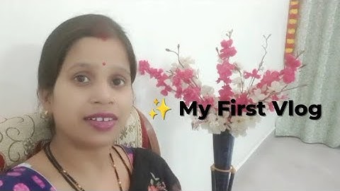 MY FIRST VLOG ❤️ | A New Beginning of My YouTube Journey | Ghar Ka Glow