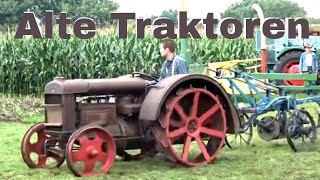 Tractors in action on field days Nordhorn 2016