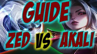 How to Win as Zed vs Akali 73.9% of the time