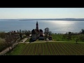 Meersburg / Kloster Birnau / Konstanz   VON OBEN - BY DRONE