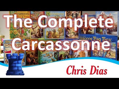 Videó: El tudod játszani a carcassonne-t az összes kiegészítővel?