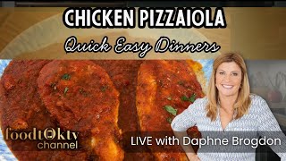 Chicken Pizzaiola and Fresh Summer Favorites | Daphne Dishes Again with Daphne Brogdon | FoodTokTV