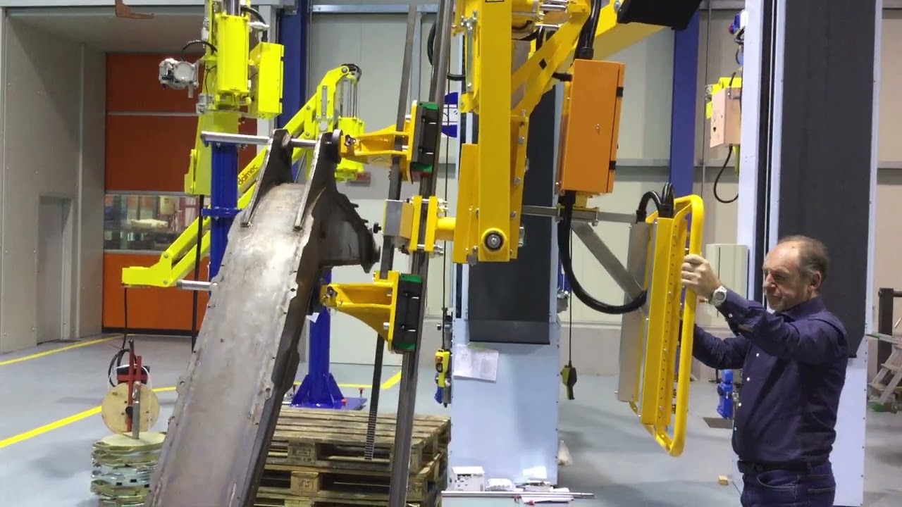 Loader Arm Handling by Dalmec Manipulator 2