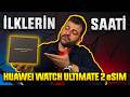 İlklerin saati! Huawei Watch Ultimate 2 eSIM inceleme ve kutu açılışı!