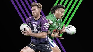 NRL semi finals Friday night football Storm vs Raiders FT: Shot atom