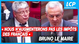 Bruno Le Maire : « nous n’augmenterons pas les impôts des Français » - 09/04/2024