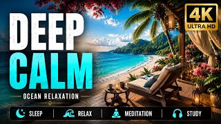 Beachfront Serenity | Soft Curtains, Endless Waves, Complete Relaxation 4K screenshot 5