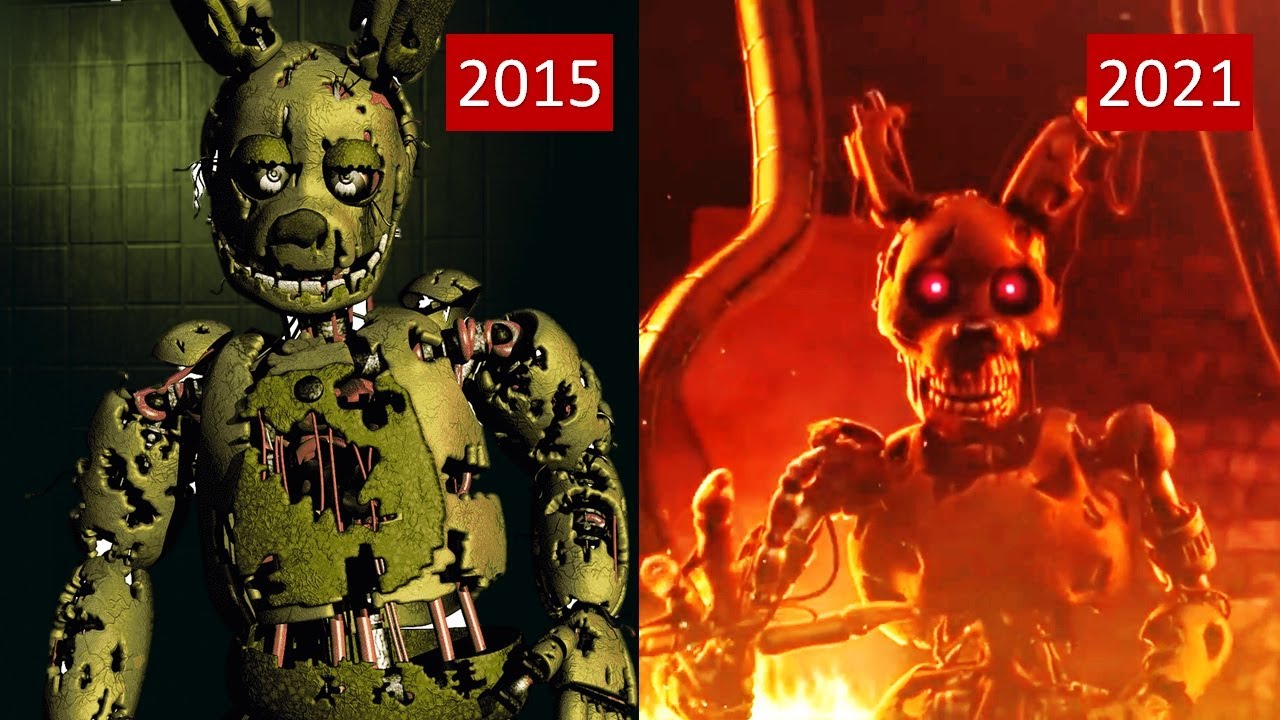 SECRET ENDING  Springtrap & Molten Freddy \ FNAF Security Breach